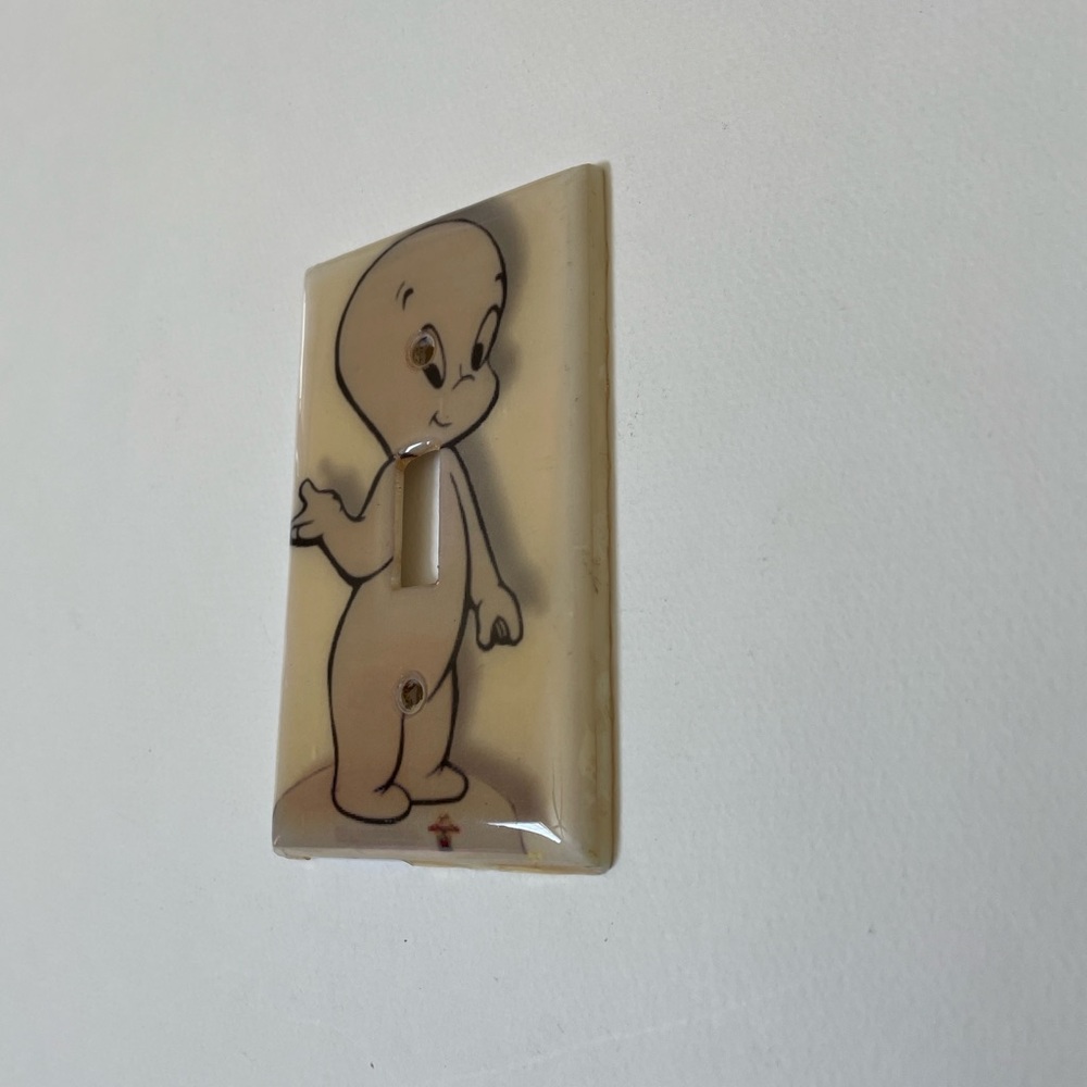 VINTAGE CASPER SWITCH PLATE - Picture 5 of 8